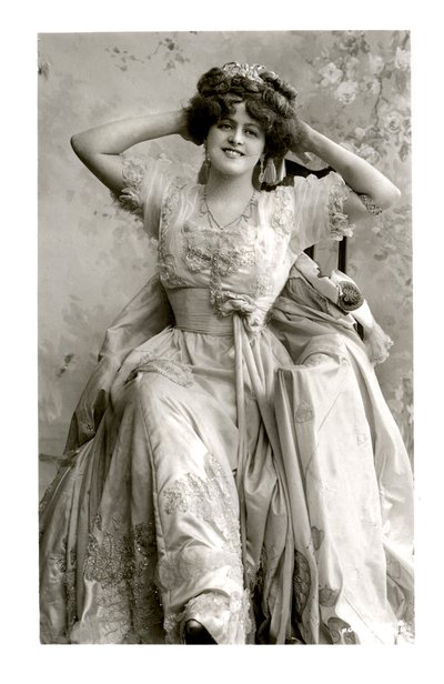 Marie Studholme 1875-1930, engelsk skuespillerinde, 1900-tallet. af Foulsham and Banfield