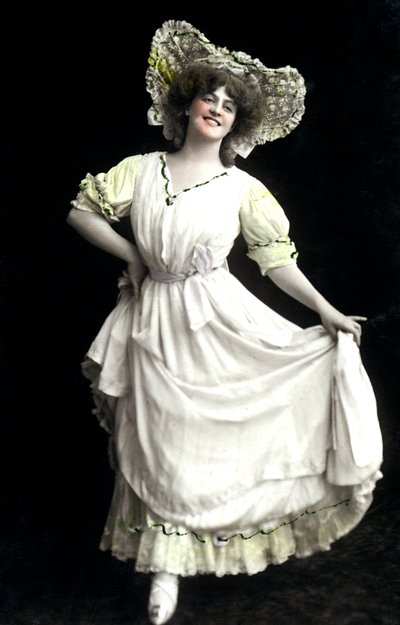 Marie Studholme 1875-1930, engelsk skuespillerinde, begyndelsen af det 20. århundrede. af Foulsham and Banfield