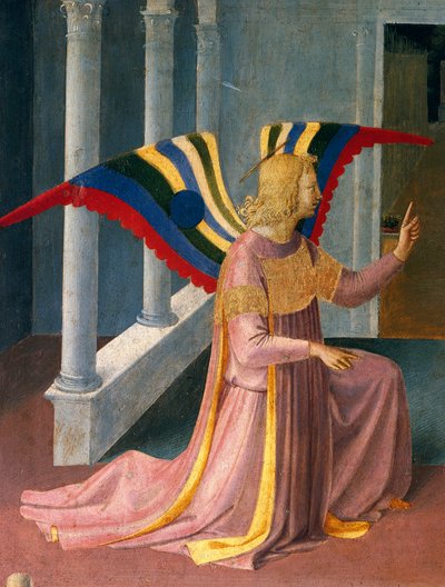 Indsats, der forestiller bebudelsen, panel fra Armadio degli Argenti (sølvkiste) med Jesu liv af Fra (c.1387 1455) Angelico