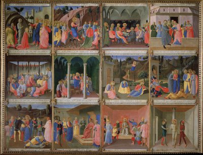 Life of Christ - Tempera på træ af Fra  Angelico