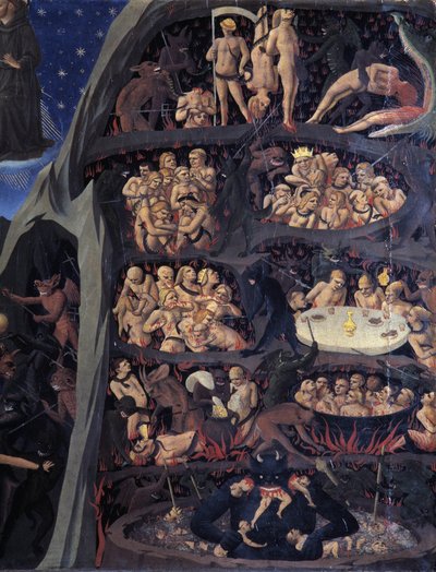 Den sidste dom: Helvede af Fra  Angelico