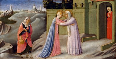 The Visitation (altertavle), maleri af Fra Angelico, c.1440 af Fra  Angelico