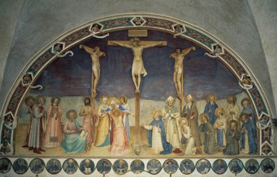 Crucifixion du Christ, 1442 af Fra Angelico