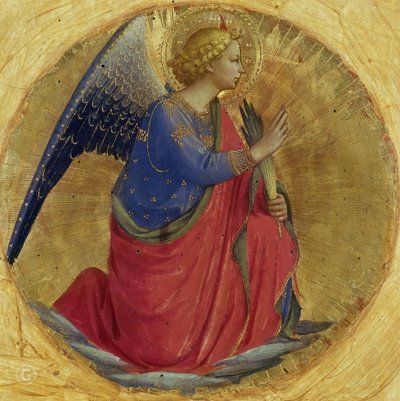Italiensk: Annunciazione Perugia Altertavle af Fra Angelico