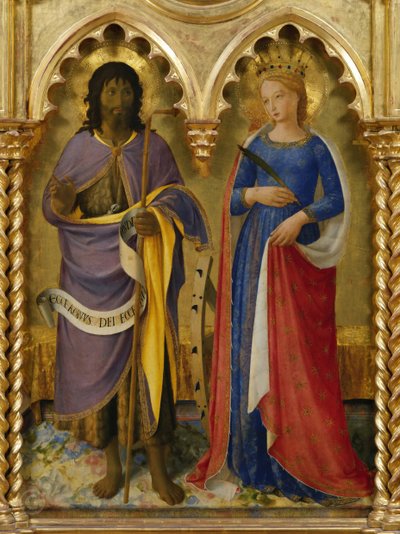 Italiensk: Annunciazione Perugia Altertavle af Fra Angelico