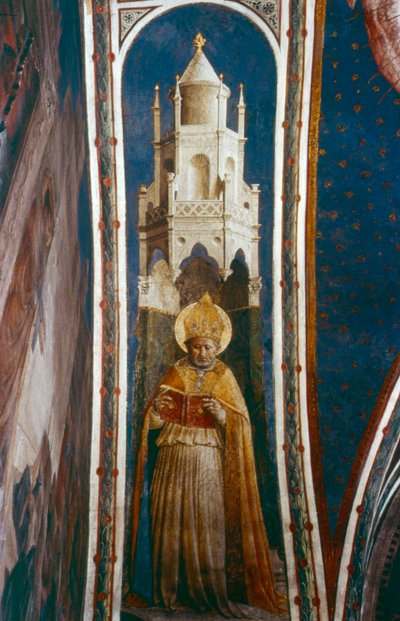 Sankt Ambrosius, midten af det 15. århundrede af Fra Angelico