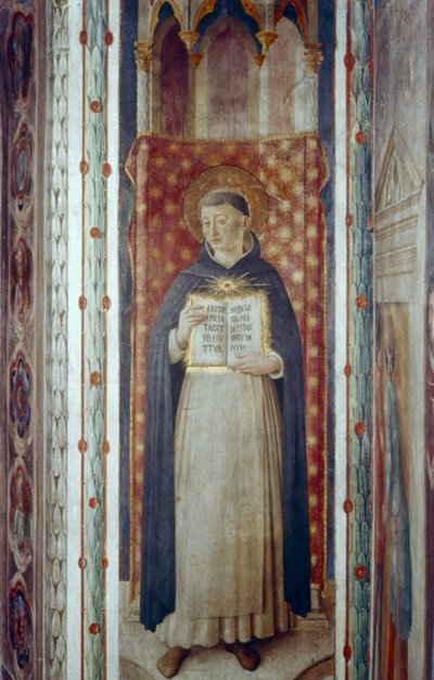 St Thomas Aquinas, midten af det 15. århundrede af Fra Angelico