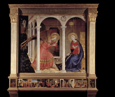 "Bebudelsen - Pala de Cortone af Fra Angelico