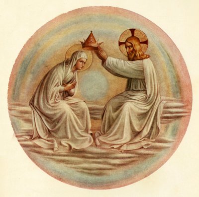Jomfruens kroning, 1400-tallet, c1909 af Fra Angelico