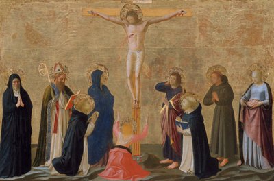 Korsfæstelsen, muligvis ca. 1440. af Fra Angelico