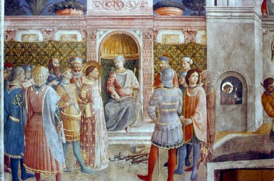 The Judgment of St Laurence, midten af det 15. århundrede af Fra Angelico