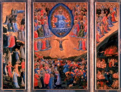Den sidste dom, c1420-1455 af Fra Angelico