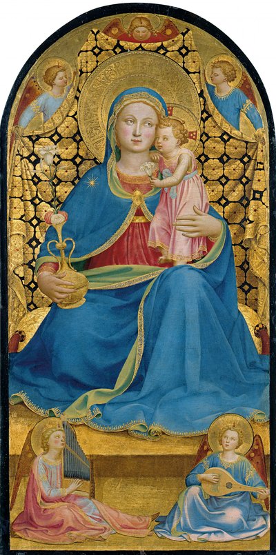 Jomfru af ydmyghed af Fra Angelico