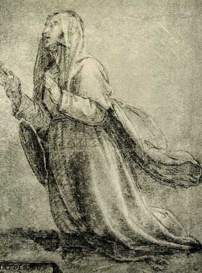 Undersøgelse af St. Catherine af Siena af Fra Bartolomeo