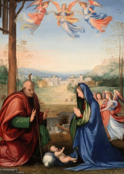 Fødselen, 150407. af Fra Bartolomeo