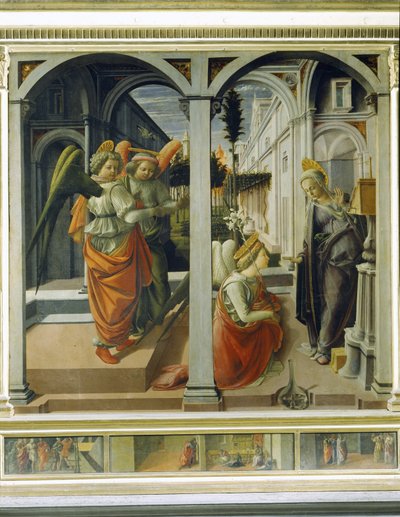 Bebudelse, ca. 1445 (panel) af Fra Filippo Lippi