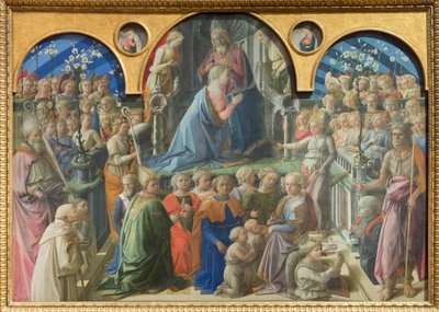 Jomfruens kroning af Fra Filippo Lippi