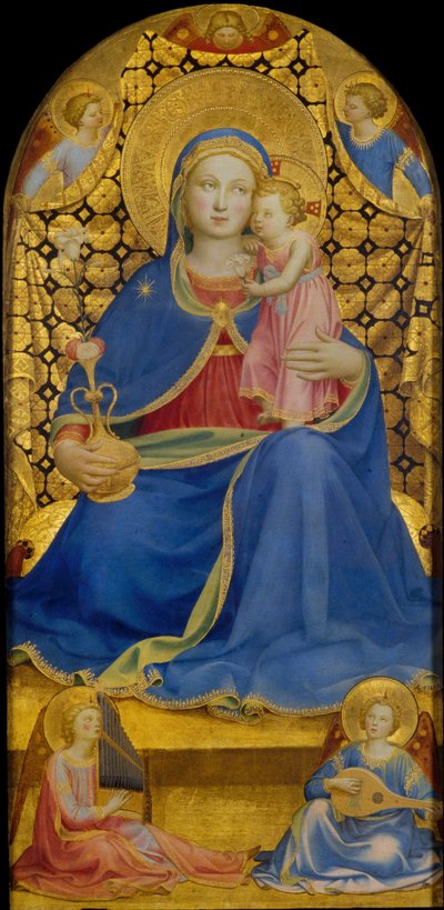 Ydmyghedens Jomfru af Fra Giovanni Angelico da Fiesole