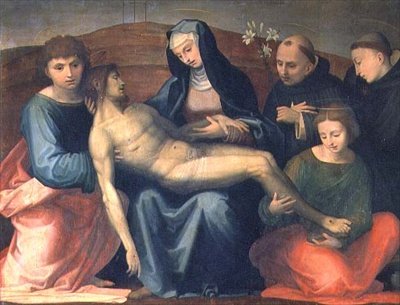 Afsætningen fra korset af Fra and Paolino Fra Bartolomeo