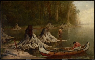 Relikvier fra Urskoven, Canada, 1885 af Frances Anne Hopkins