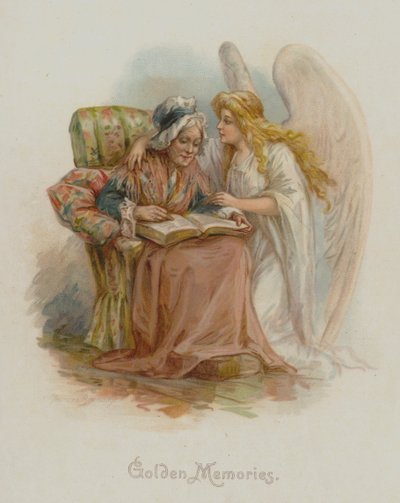 Gyldne minder (chromolitho) af Frances Brundage