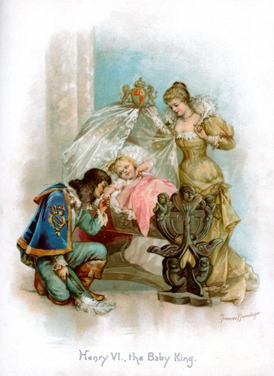 Henrik VI, babykongen, 1897. af Frances Brundage