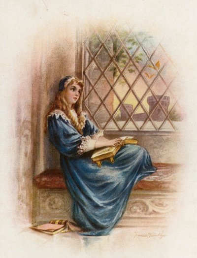 Prinsesse Elizabeth (chromolitho) af Frances Brundage