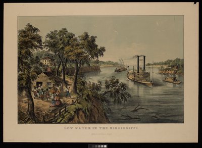 Lavvande i Mississippi Robert E Lee af Frances Flora Bond (c.1812 76) (after) Palmer