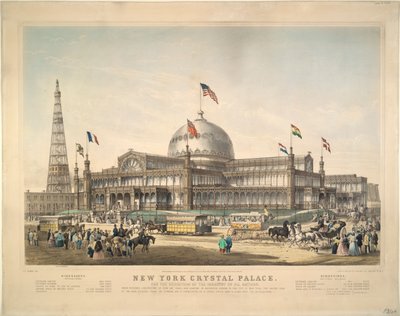 New York Crystal Palace: Til udstillingen af alle nationers industri. af Frances Flora Bond Palmer