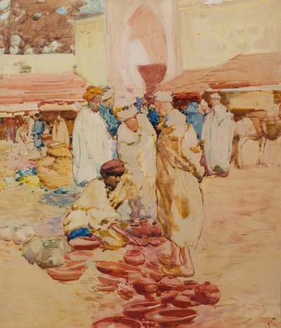 Marked for keramik, Tanger af Frances Hodgkins