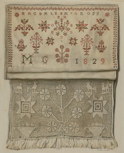 1829 Vis Håndklæde af Frances Lichten
