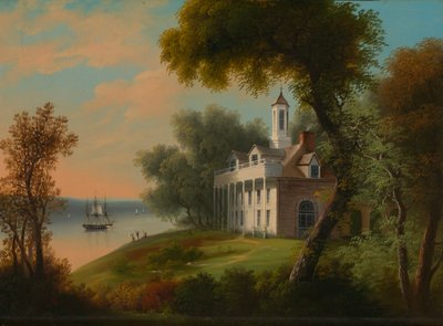 Mount Vernon, ca. 1850. af Frances Mary Bellows