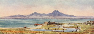 Karthagos gamle havne (farvelitografi) af Frances Nesbitt