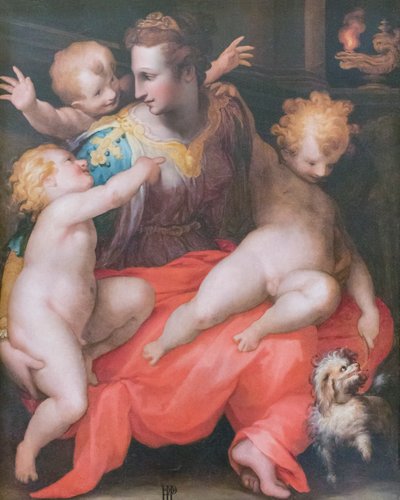 Allegorisk figur af Francesco (1544 97) Morandini