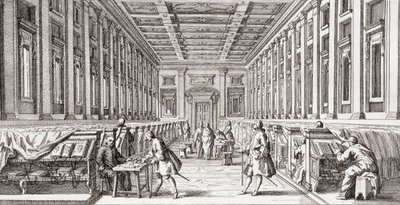 Laurentian Library, slutningen af det 18. århundrede. af Francesco (after) Bartolozzi