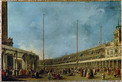 Dogen af Venedig følger Corpus Domini-processionen ... af Francesco (circle of) Guardi