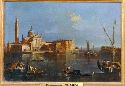 San Giorgio Maggiore ... af Francesco (circle of) Guardi