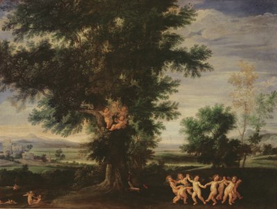 Amorernes dans, ca. 1630 af Francesco Albani