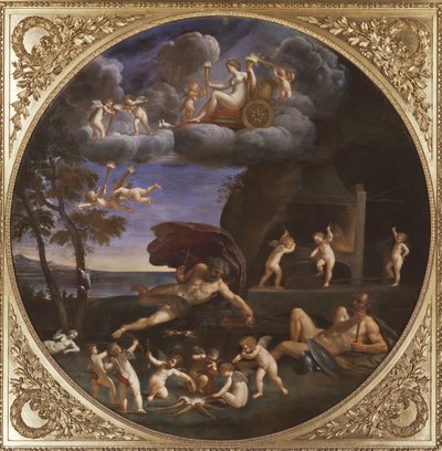 Ildelement, 1625-28 af Francesco Albani