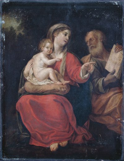 Hellig familie af Francesco Albani