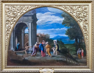 Landskab med visitationen af Francesco Albani