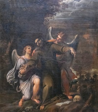 Sankt Frans af Francesco Albani