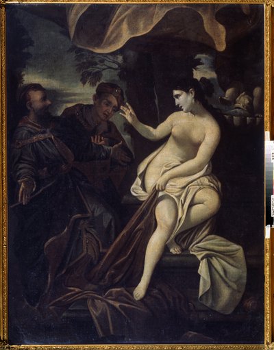 ""Susanna og de ældste"" (Susanna og de ældste) Maleri af Francesco Albani dit l