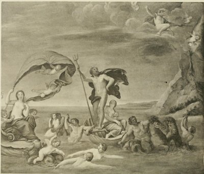 Det maritime rige, Neptun og Amphitrite af Francesco Albani