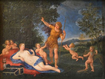 Venus og Adonis af Francesco Albani
