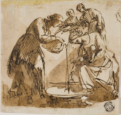 Jomfruens fødsel af Francesco Allegrini