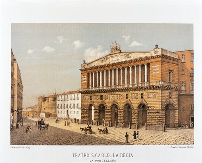 Italien, Napoli, San Carlo Teater af Francesco Aversano