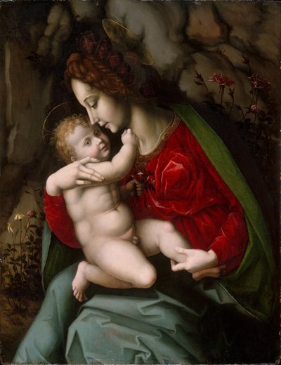 Madonna og barn af Francesco Bacchiacca