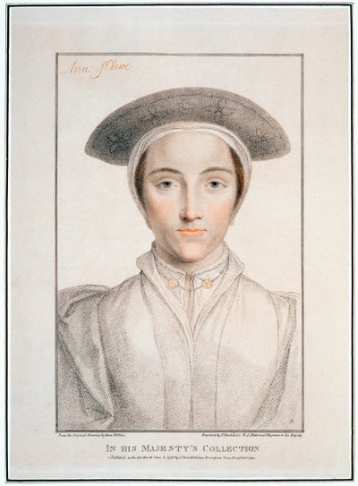 Anne af Cleves, 1539, 1796 af Francesco Bartolozzi
