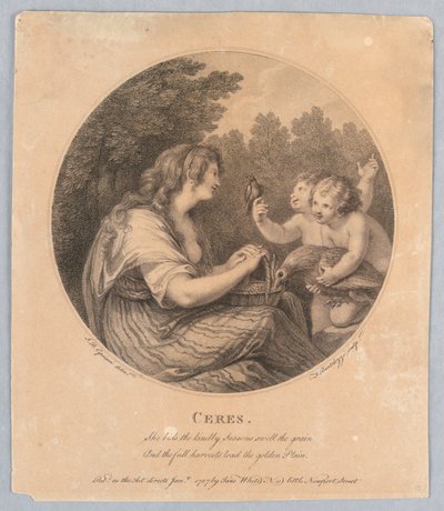 Ceres af Francesco Bartolozzi